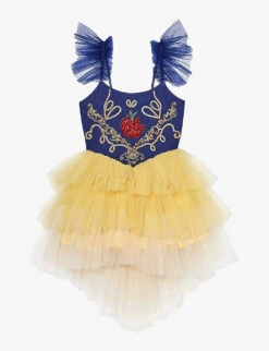 Disney X Tutu Du Monde Mirror Mirror Sequin-embellished Tulle Dress 4-11 Years