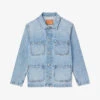 Sandro Faded-wash Denim Worker Jacket
