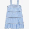Embroidered Cotton Dress 3-14 Years