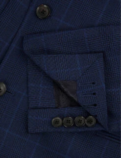 Reiss Royce Prince Of Wales-check Wool Blazer -Selfridges Store R04116681 NAVY ALT05