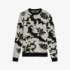 Ted Baker Ozier Floral-print Wool Jumper