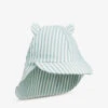 Liewood Senia Stripe-print Seersucker Recycled-polyester Sun Hat 3 Months - 4 Years