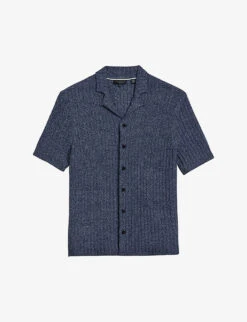 Ted Baker Proof Relaxed-fit Woven Polo Shirt