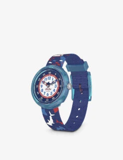 Flik Flak FPNP131 Disco Pop Bio-sourced Plastic And Recycled-PET Quartz Watch