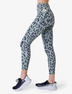 Sweaty Betty Power 7/8 Stretch-jersey Leggings 7 Sweaty Betty Power 7/8 Stretch-jersey Leggings -Selfridges Store R04127175 BLUECHEETAHPRINT ALT02