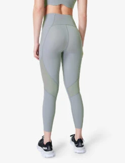 Sweaty Betty Aerial Power Ultra Sculpt High-rise 7/8 Stretch-jersey Leggings 8 Sweaty Betty Aerial Power Ultra Sculpt High-rise 7/8 Stretch-jersey Leggings -Selfridges Store R04127274 VAPOURBLUE ALT03
