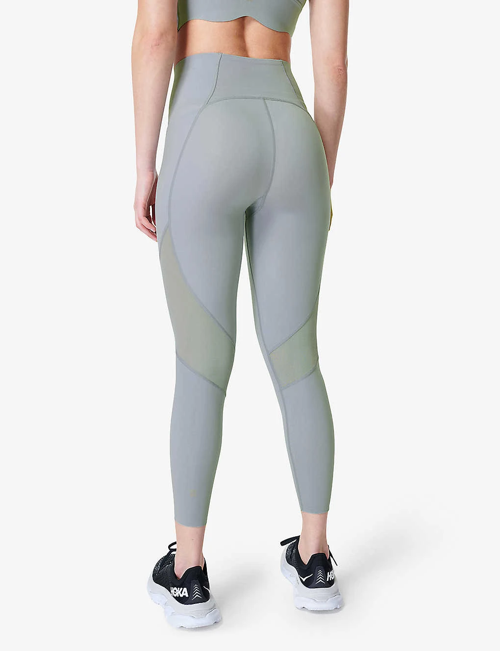 Sweaty Betty Aerial Power Ultra Sculpt High-rise 7/8 Stretch-jersey Leggings 4 Sweaty Betty Aerial Power Ultra Sculpt High-rise 7/8 Stretch-jersey Leggings - Image 4