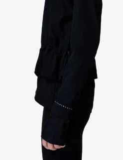 Sweaty Betty Fast Lane Running Drawcord-hem Stretch-woven Recycled Polyester Jacket -Selfridges Store R04127342 BLACK ALT04