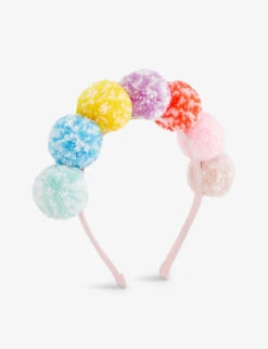 Meri-Meri Rainbow Pom-pom Headband