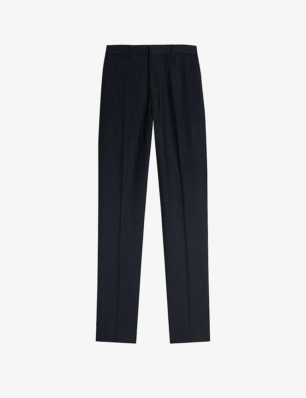 Ted Baker Forbyts Regular-fit Straight-leg Stretch Wool-blend Trousers 1 Ted Baker Forbyts Regular-fit Straight-leg Stretch Wool-blend Trousers
