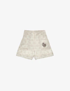 Gucci Monogram-print Cotton Shorts 6-12 Years