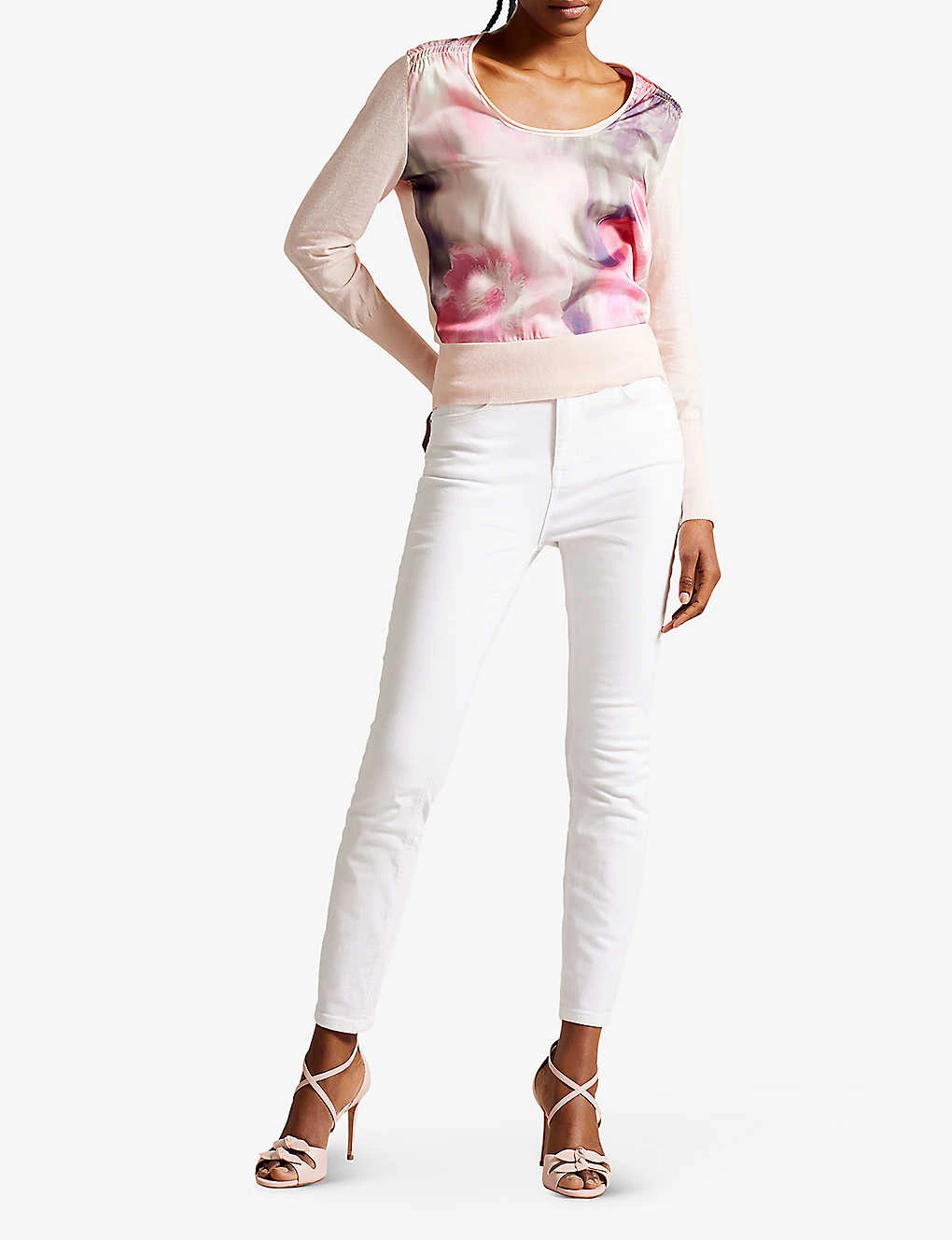 Ted Baker Graphic-print Round-neck Knitted Jumper 2 Ted Baker Graphic-print Round-neck Knitted Jumper - Image 2