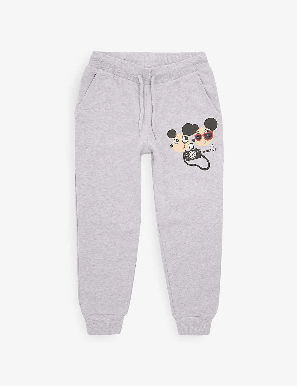 Mini Rodini Mr G Ritzratz Graphic-print Stretch-organic-cotton Jogging Bottoms 18 Months-11 Years 1 Mini Rodini Mr G Ritzratz Graphic-print Stretch-organic-cotton Jogging Bottoms 18 Months-11 Years