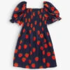 Mini Rodini Graphic-print Lyocell Dress 18 Months-11 Years