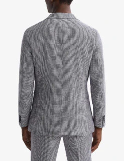 Reiss Squad Regular-fit Linen Blazer 8 Reiss Squad Regular-fit Linen Blazer -Selfridges Store R04136976 NAVY ALT03