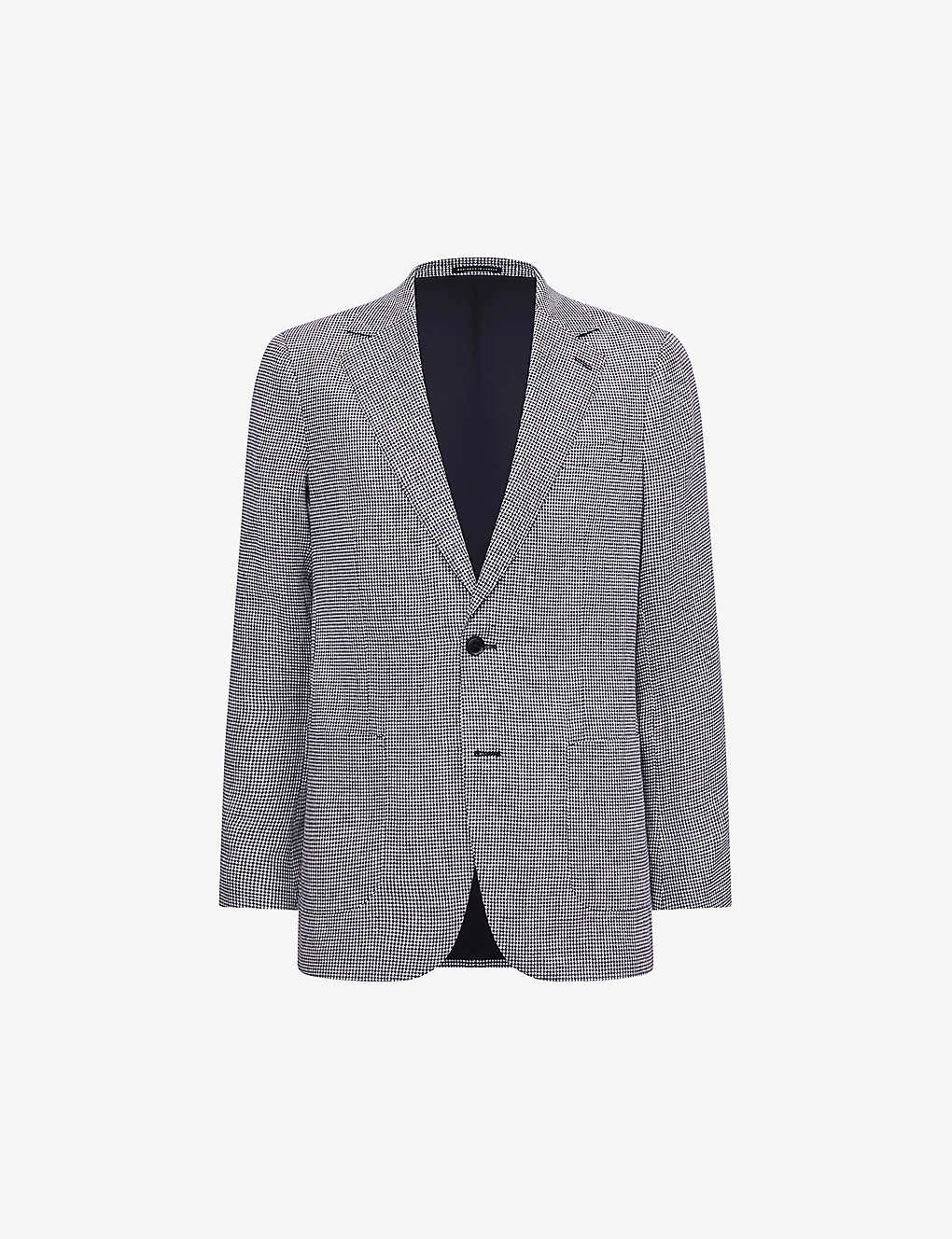 Reiss Squad Regular-fit Linen Blazer 1 Reiss Squad Regular-fit Linen Blazer