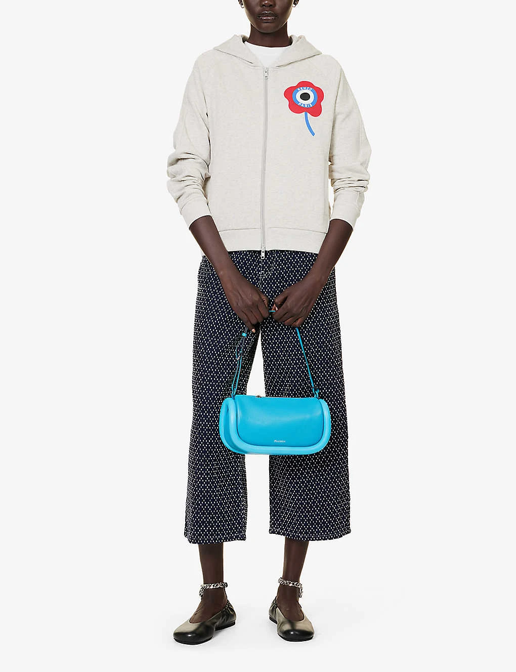 Kenzo Target Branded-print Cotton Hoody 2 Kenzo Target Branded-print Cotton Hoody - Image 2