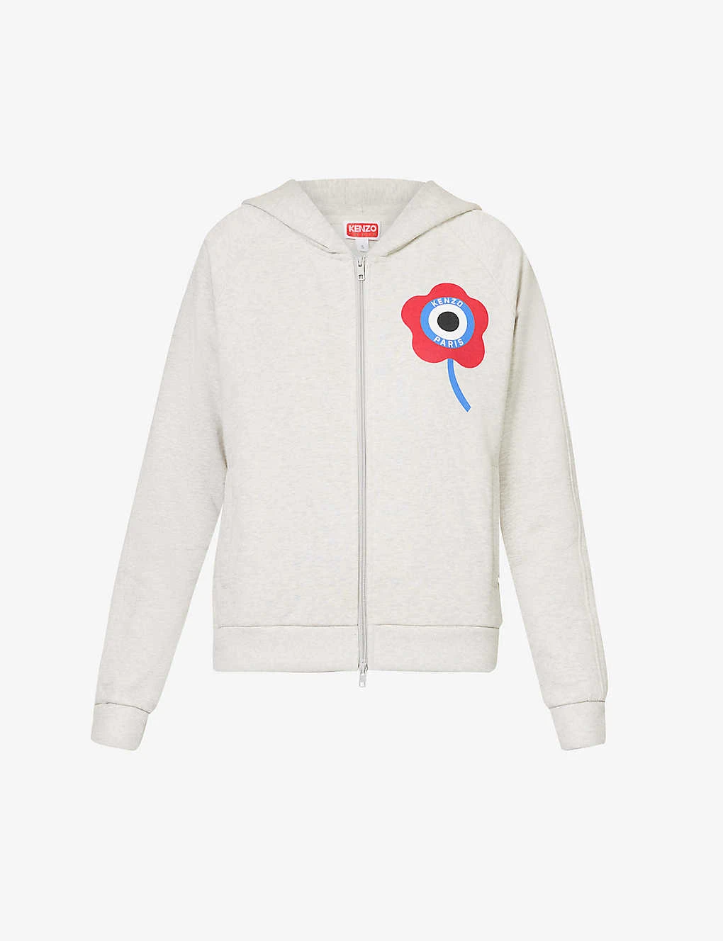 Kenzo Target Branded-print Cotton Hoody 1 Kenzo Target Branded-print Cotton Hoody