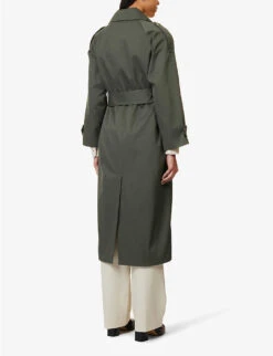 Dorothee Single-breasted Woven Trench 8 Dorothee Single-breasted Woven Trench -Selfridges Store R04147082 KAKI ALT03