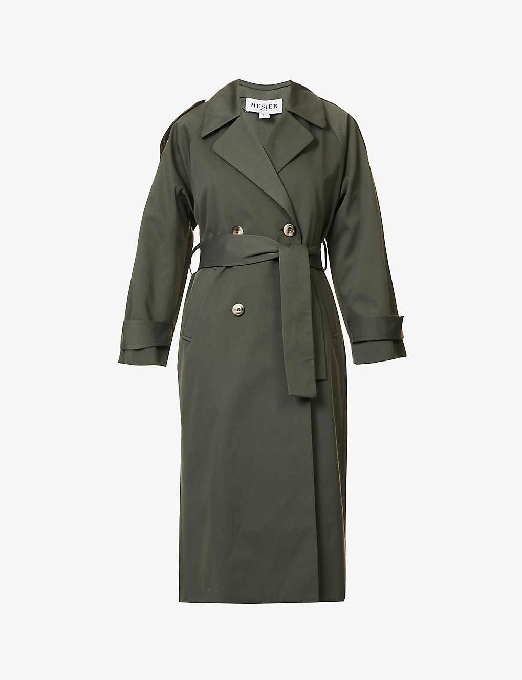 Dorothee Single-breasted Woven Trench 1 Dorothee Single-breasted Woven Trench