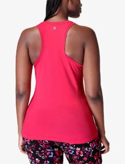 Sweaty Betty Athlete Seamless Stretch-jersey Top -Selfridges Store R04150365 FRAMBOISEPINK ALT03