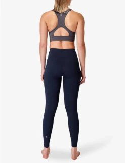 Sweaty Betty Super Soft Reversible Stretch-jersey Yoga Bra -Selfridges Store R04150398 URBANGREYNAVYBLUE ALT03