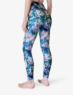 Sweaty Betty All Day Graphic-print Stretch-woven Leggings -Selfridges Store R04150410 BLUEOCEANPRINT ALT04