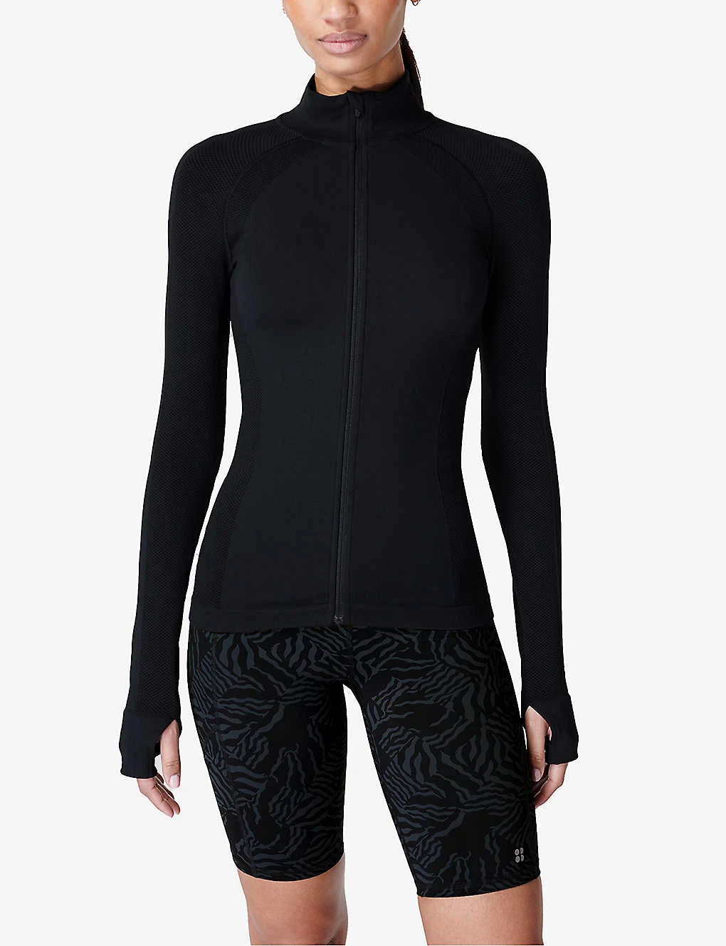 Sweaty Betty Athlete Doubleweight Zip-fastened Stretch-nylon Jacket 3 Sweaty Betty Athlete Doubleweight Zip-fastened Stretch-nylon Jacket - Image 3