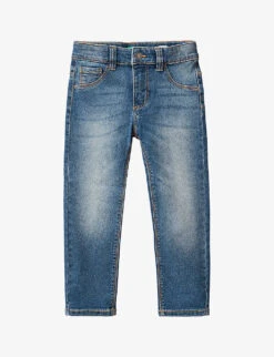 Benetton Slim-fit Straight-leg Stretch-denim Jeans 1-6 Years