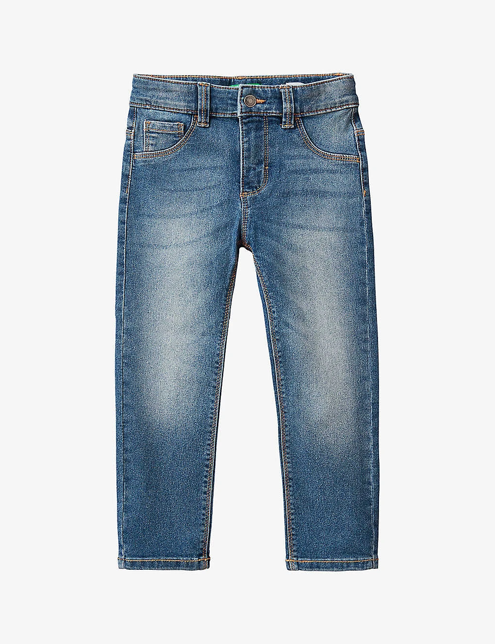 Benetton Slim-fit Straight-leg Stretch-denim Jeans 1-6 Years 1 Benetton Slim-fit Straight-leg Stretch-denim Jeans 1-6 Years