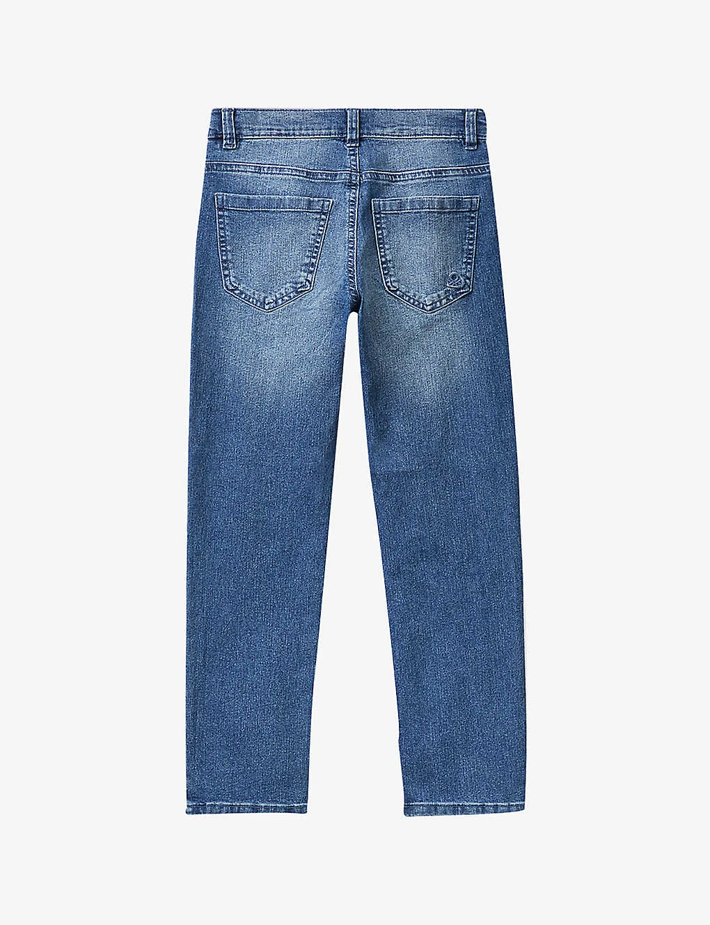 Benetton Regular-fit Straight-leg Stretch-denim Jeans 6-14 Years 3 Benetton Regular-fit Straight-leg Stretch-denim Jeans 6-14 Years - Image 3
