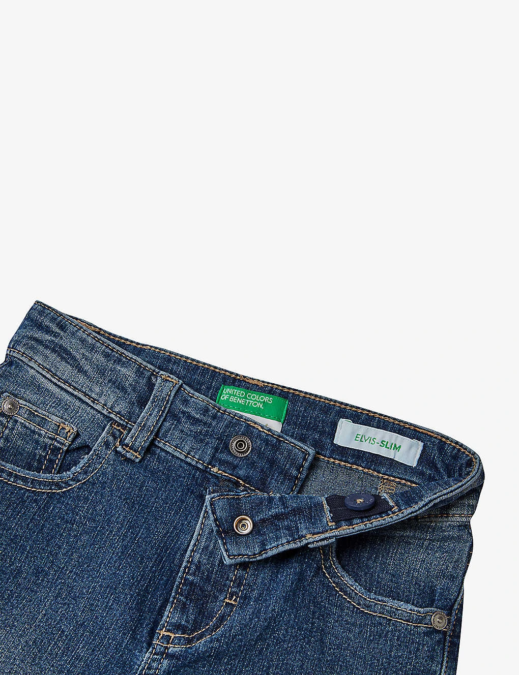 Benetton Regular-fit Straight-leg Stretch-denim Jeans 1-6 Years 2 Benetton Regular-fit Straight-leg Stretch-denim Jeans 1-6 Years - Image 2