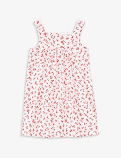 Benetton Printed Cotton-jersey Dress 6-14 Years