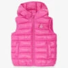 Benetton Brand-embroidered Sleeveless Padded Shell Gilet 1-6 Years
