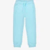 Benetton Logo-print Tapered-leg Mid-rise Cotton-blend Jogging Bottoms 6-14 Years