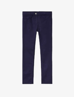 Benetton Slim-leg Stretch Cotton-blend Trousers 6-14 Years