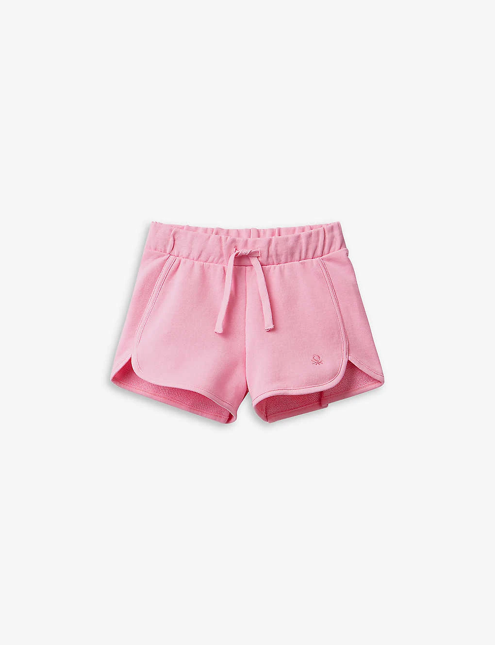 Benetton Logo-embroidered Organic-cotton Shorts 1-6 Years 1 Benetton Logo-embroidered Organic-cotton Shorts 1-6 Years