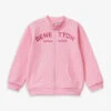 Benetton Logo-print Zip-through Organic-cotton Sweatshirt 1-6 Years