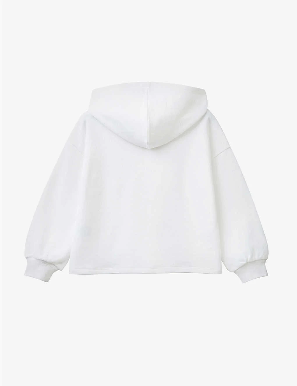 Benetton Logo-print Cotton-jersey Hoody 6-14 Years 2 Benetton Logo-print Cotton-jersey Hoody 6-14 Years - Image 2