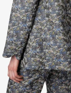 Zadig & Voltaire Vegy Floral-print Jacquard Woven Blazer 9 Zadig & Voltaire Vegy Floral-print Jacquard Woven Blazer -Selfridges Store R04151948 MULTICOLOR ALT04