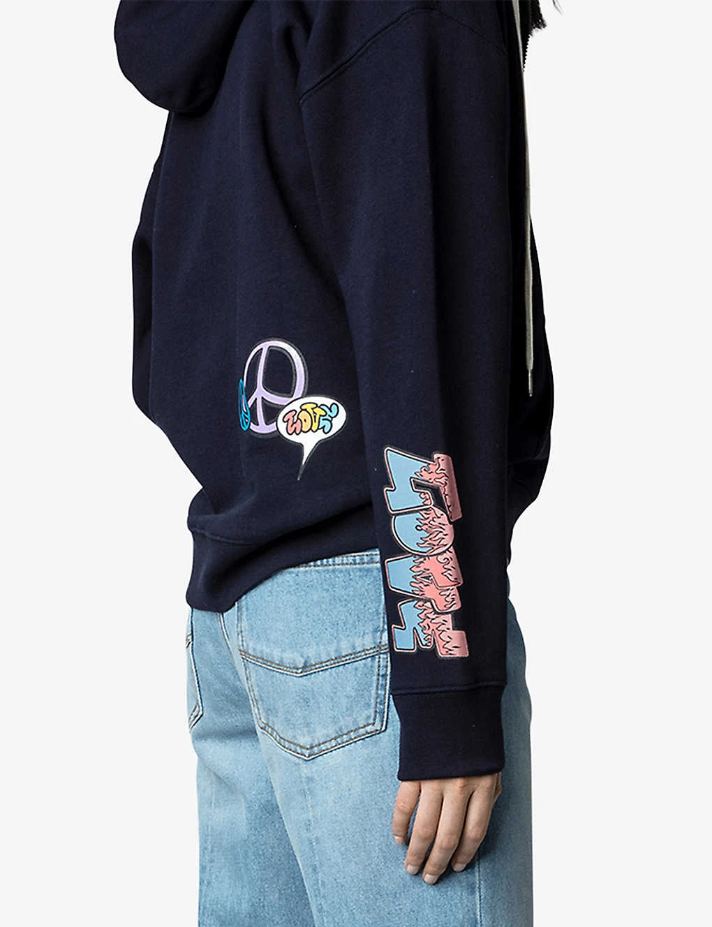 Zadig & Voltaire Spencer Core Cho-pattern Organic-cotton Hoodie 5 Zadig & Voltaire Spencer Core Cho-pattern Organic-cotton Hoodie - Image 5