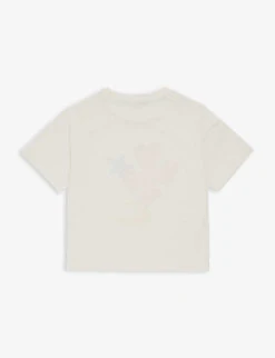 Olivia Rubin Mallory Printed Cotton-jersey T-shirt 4-13 Years -Selfridges Store R04154818 WHITE ALT02