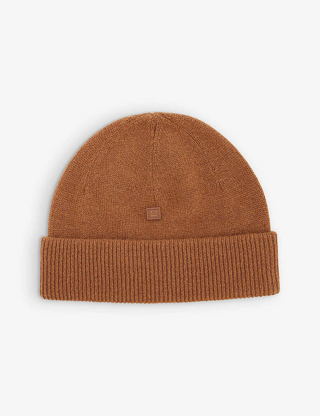 Acne Studios Kana Logo-patch Wool-knit Beanie Hat 1 Acne Studios Kana Logo-patch Wool-knit Beanie Hat