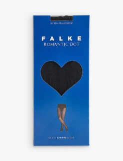 Falke Romantic Dot Logo-print Stretch-woven Tights