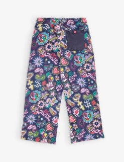 Marc Jacobs Graphic-print Straight-leg Cotton-jersey Jogging Bottoms 4-12 Years -Selfridges Store R04157208 MULTICOLOURED ALT02