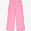 Marc Jacobs Logo-patch Flared Cotton-corduroy Trousers 6-12 Years