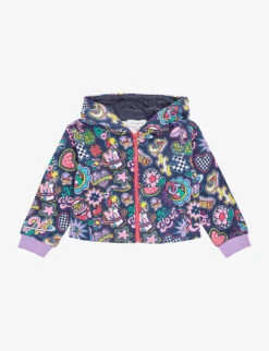 Marc Jacobs Graphic-print Relaxed-fit Cotton-jersey Hoody 4-12 Years