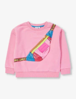 Marc Jacobs Graphic-print Long-sleeve Cotton-jersey Sweatshirt 4-12 Years