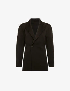 Gauge Notched-lapel Recycled Polyester-blend Jacket