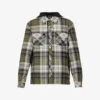 Acne Studios Ollie Plaid-pattern Cotton Hooded Overshirt
